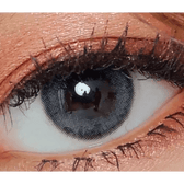 LensVery My Ann Only Gray — single-eye close-up showing the contact lens appearance