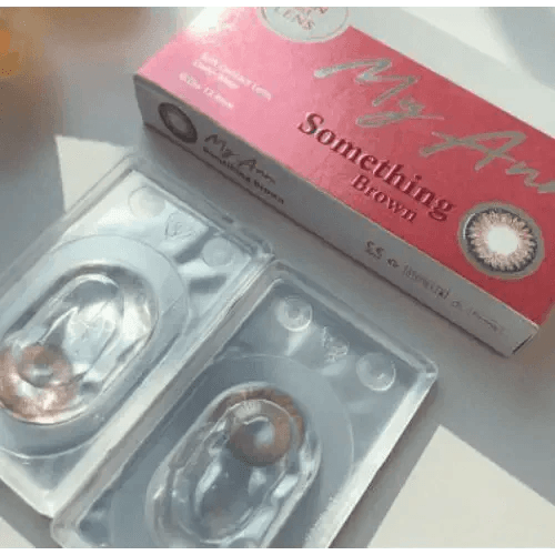 LensVery My Ann Something Brown — contact lens packaging