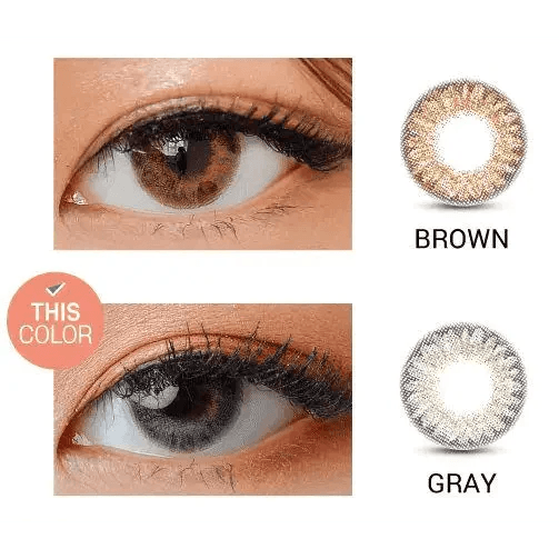 LensVery My Ann Something Gray — contact lens appearance comparison