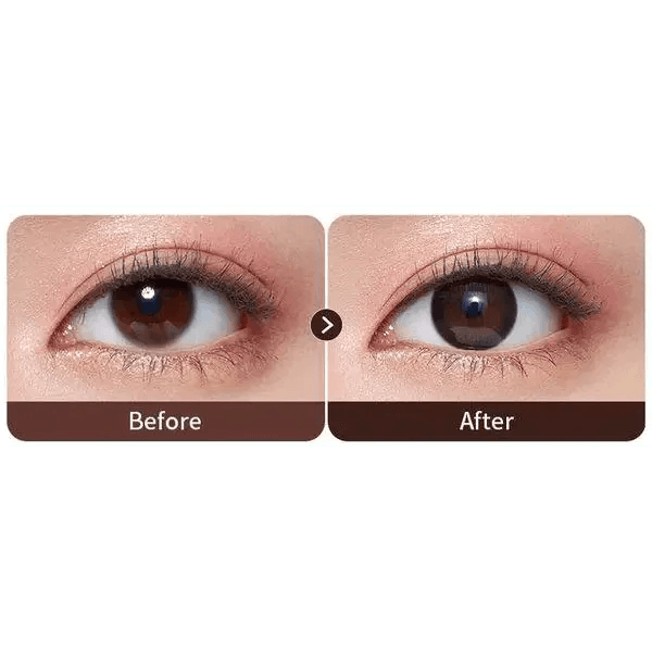 Olens It's Choco — contact lens appearance comparison