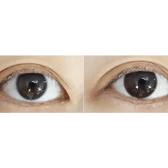 Olens It's Choco — contact lens appearance comparison