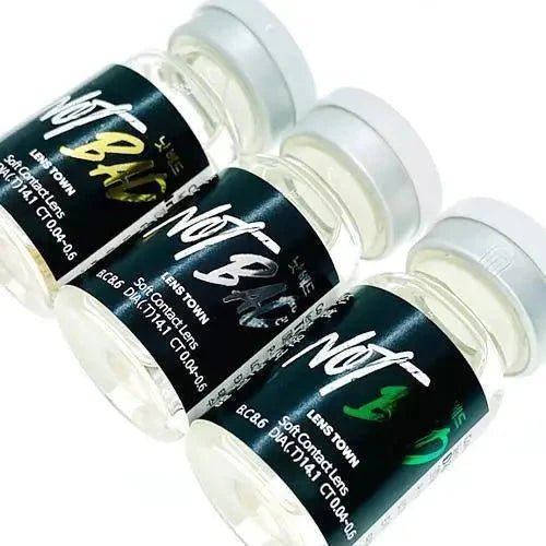 LensTown Not Bad Green — contact lens packaging