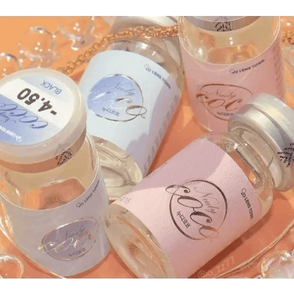 LensTown Nudy Coco Black — contact lens packaging