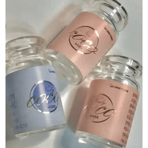 LensTown Nudy Coco Brown — contact lens packaging