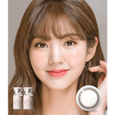 LensTown Nudy Coco Brown — model portrait showing the contact lens look
