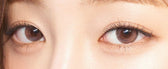 LensTown Odd I's M plain Apricot colored contact lens, 13.0mm graphic diameter, Monthly wear
