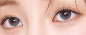 LensTown Odd I's M plain Gray colored contact lens, 13.0mm graphic diameter, Monthly wear