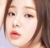 LensTown Odd I's M plain odd Gray colored contact lens, 13.0mm graphic diameter, Monthly wear