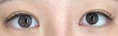 LensTown Odd I's M pure Dark brown colored contact lens, 13.1mm graphic diameter, Monthly wear