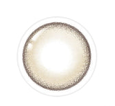 LensTown Odd I's M pure Light brown colored contact lens, 13.1mm graphic diameter, Monthly wear