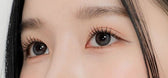 LensTown Odd I's M two tone Gray colored contact lens, 12.8mm graphic diameter, Monthly wear