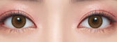 Olens Balance Brown Toric colored contact lens, 13.0mm graphic diameter, 3-6 Months wear