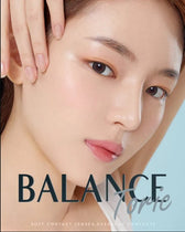 Olens Balance Gray Toric colored contact lens, 13.0mm graphic diameter, 3-6 Months wear