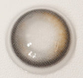 Olens Glowy Black Toric (For astigmatism) colored contact lens, 13.1mm graphic diameter, Monthly wear