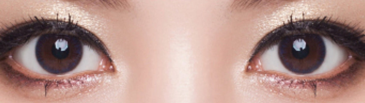 Olens Monet Blue colored contact lens, 13.0mm graphic diameter, 3-6 Months wear