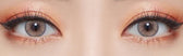 Olens Nella Ash Beige colored contact lens, 13.3mm graphic diameter, Monthly wear