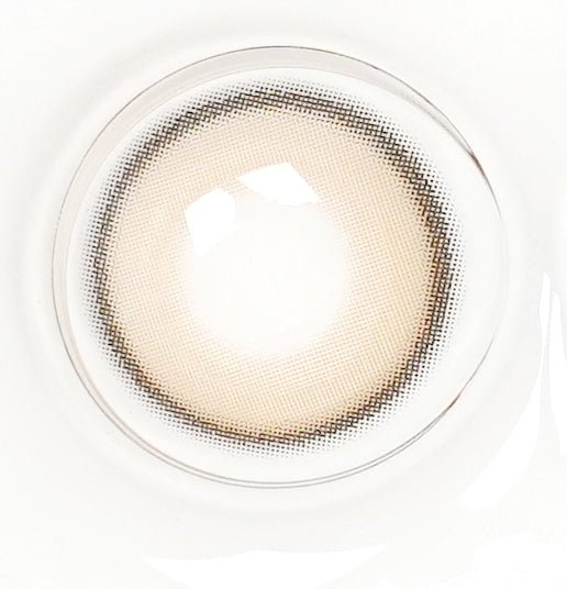 Olens Real Ring Brown Toric (For astigmatism) colored contact lens, 12.5mm graphic diameter, Monthly wear