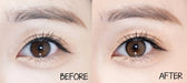 Olens Real Ring Brown Toric (For astigmatism) colored contact lens, 12.5mm graphic diameter, Monthly wear