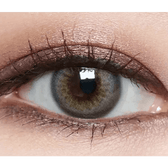 Olens Scandi Gray — single-eye close-up showing the contact lens appearance