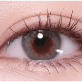 Olens Scandi Gray — single-eye close-up showing the contact lens appearance
