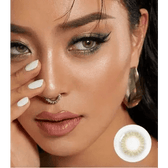 Olens Scandi Gray — model portrait showing the contact lens look