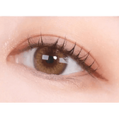 Olens Scandi Hazel — single-eye close-up showing the contact lens appearance