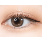 Olens Scandi Hazel — single-eye close-up showing the contact lens appearance