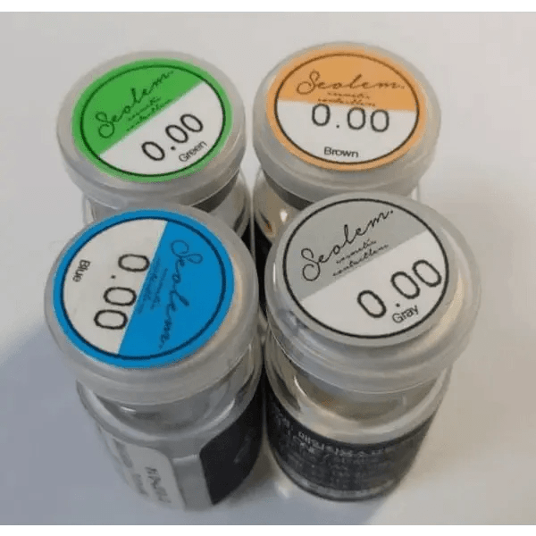 Olens Seolem 3 Color Gray — contact lens packaging
