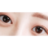 Olens Shining Pure Brown — contact lens appearance comparison