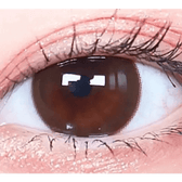 Olens Someday Gray — single-eye close-up showing the contact lens appearance