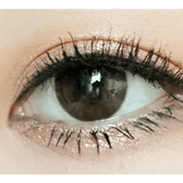 Olens Someday Gray — single-eye close-up showing the contact lens appearance