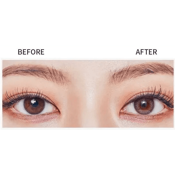 Olens Spanish Gray (20p) — contact lens appearance comparison
