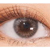 Olens Spanish Gray (20p) — single-eye close-up showing the contact lens appearance