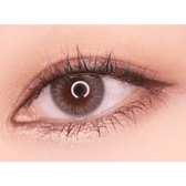 Olens Spanish Gray (20p) — single-eye close-up showing the contact lens appearance
