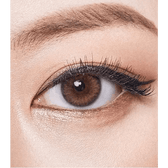 Olens Spanish Real Brown — single-eye close-up showing the contact lens appearance