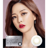 Olens Spanish Real Gray — model portrait showing the contact lens look