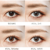 Olens Spanish Real Gray — contact lens product information graphic