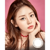 Olens Spring Rain Gray — model portrait showing the contact lens look