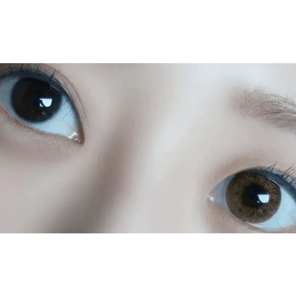 Olens Style Pop 3 Cone Brown colored contact lens, 13.5mm graphic diameter, 3-6 Months wear