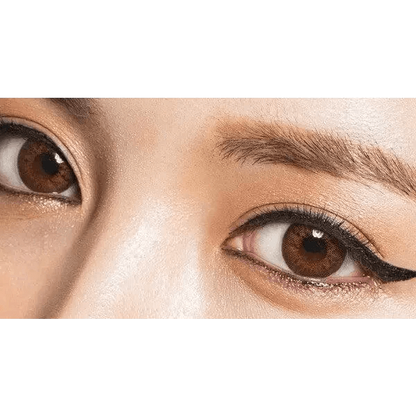 Olens Style Pop 3 Cone Brown colored contact lens, 13.5mm graphic diameter, 3-6 Months wear