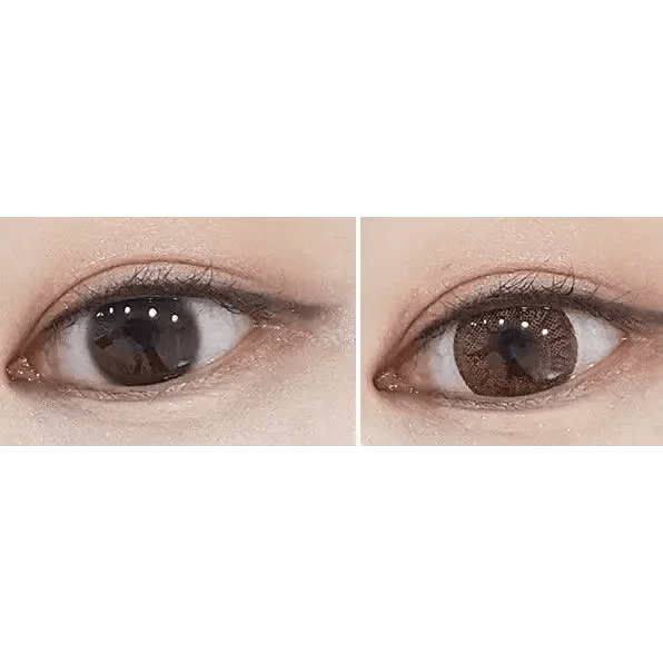 Olens Style Pop 3 Cone Brown colored contact lens, 13.5mm graphic diameter, 3-6 Months wear