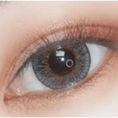 Olens Style Pop 3 Cone Gray — single-eye close-up showing the contact lens appearance