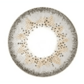 Olens Style Pop 3 Cone Gray — close-up of the contact lens design