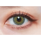 Olens Symphony 3con Green colored contact lens, 13.5mm graphic diameter, Monthly wear