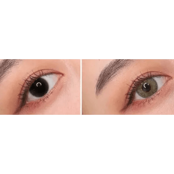 Olens Symphony 3con Green colored contact lens, 13.5mm graphic diameter, Monthly wear