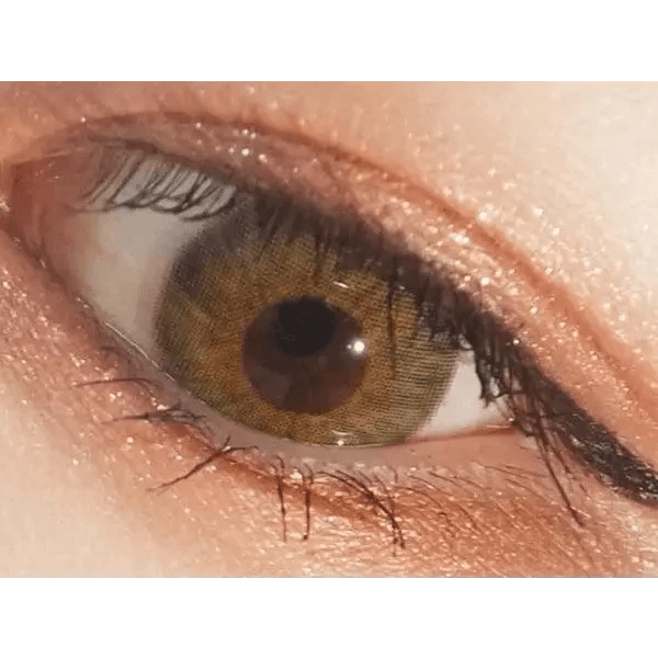 Olens Symphony 3con Green colored contact lens, 13.5mm graphic diameter, Monthly wear