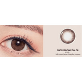 Olens Tika Chocolate Brown — contact lens product information graphic