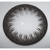 Olens Toy Black — close-up of the contact lens design