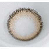 Olens ViVi Ring 1Day Brown (20p) — close-up of the contact lens design