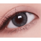 Olens ViVi Ring 1Day Gray (20p) — single-eye close-up showing the contact lens appearance